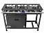 FOGÃO TRADICIONAL BAIXA PRESSÃO - 3 BOCAS 2QS/1QD- 30X30 P7 – COM FORNO PORTA PINTADA - MR. FOGÕES - REF. 300003 - Imagem 1