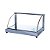 ESTUFA VITRINE FRIA C/ 3 GELO X VIDRO CURVO - SUPRITECS - REF. 572 - Imagem 1