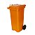 CONTENTOR DE LIXO COM RODIZIO 120 LITROS - JSN - Imagem 4