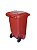 CONTENTOR DE LIXO COM RODIZIO 240 LITROS - JSN - Imagem 3