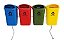 CONJUNTO PARA COLETA SELETIVA 50 LITROS - JSN - Imagem 1