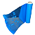 Papel Colmeia Biodegradável 30 cm X 10 Metros  Azul - kraft colorido para embalagens - Imagem 4