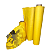 Papel Colmeia Biodegradável 30 cm X 10 Metros  colorido Amarelo - kraft colorido para embalagens e-commerce e buque de flores - Imagem 2
