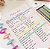 Marca-texto Em Fitas Tons Neon - Imagem 3