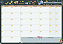 Planner Mensal de Mesa Linha Jardim Encantado_Cartões Gigantes - Imagem 1