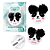 Apontador Panda Dois Furos e Orelhas Pelúcia _ Fofy - Imagem 2
