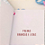 Caderno Chaveirinho Vaquinha Smell The Flowers - Imagem 2