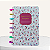 Caderno de Disco A5 Capa Dura Flowers _ Importado - Imagem 1