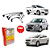 Jogo cabo vela GM Celta/ Corsa/ Cobalt/ Prisma/ Meriva/ Montana/ Spin - FIAT com motor 1.8 GM - Imagem 1