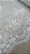 Tule bordado com pedraria off white - Imagem 1