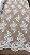 Tecido renda tule bordado sem pedraria off white _ 1,30cm larg. - Imagem 1