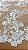 Tule bordado floral sem pedraria off white -1,30cm larg. - Imagem 2