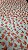Tule bordado 3D  borboleta coral -1,30 cm -larg. - Imagem 1