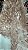 Tule bordado 3D floral nude-1,30 cm -larg. - Imagem 2