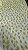 Tule bordado 3D floral amarelo-1,30 cm -larg. - Imagem 1