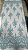 Tule bordado soutache sem pedrarias azul larg:  130 cm - Imagem 3