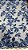 Tule renda bordado floral bicolor sem pedrarias azul  larg:  130 cm - Imagem 1
