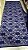 renda bordado floral sem pedrarias azul royal  larg:  130 cm - Imagem 3