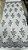 Tule bordado sem pedrarias floral cor prata,Largura 130 cm - Imagem 2