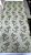 Tule bordado floral,cor verde  largura 130 cm composição 100% Poliéster - Imagem 3