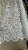 Tule Bordado barrado com Pedrarias,off white largura 130 cm composição 100% Poliamida. - Imagem 3