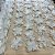Tule Floral 3D OFF WHITE (Flores de Organza) - Imagem 1