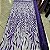 Tule Bordado com Glitter e Paetês Roxo - Imagem 1