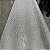 Tule Bordado com Glitter e Paetês Branco - Imagem 1