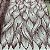 Tule Bordado Diamante Quebrado Rose - Imagem 3