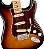 Guitarra Fender American Pro II Stratocaster MN 3TSB - Imagem 4
