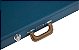 Case Fender Deluxe para Stratocaster Telecaster Prata e Azul LPB - Imagem 4