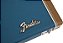 Case Fender Deluxe para Stratocaster Telecaster Prata e Azul LPB - Imagem 5