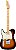 Guitarra Fender Player Telecaster LH MN 3ST - Imagem 1