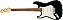 Guitarra Fender Player Stratocaster LH PF BLK - Imagem 2