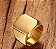 DEDEIRA AÇO DOURADO - Imagem 1