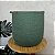 Cesto Organizador 35cm x 35cm | Algodão Verde Militar | Pronta Entrega - Imagem 2