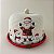 Boleira Pequena | Porta Panetone | Papai Noel - Imagem 2