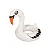 BOIA CISNE PEROLADO BRANCO MOR - Imagem 1