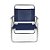 CADEIRA OVERSIZE ALUMINIO AZUL MOR - Imagem 1