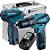 KIT FURADEIRA+PARAFUSADEIRA IMPACTO HP330D+TD090D MAKITA - Imagem 3