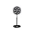 VENTILADOR TURBO COLUNA OSC 50CM PRETO 6 PAS CINZA 127V VENTISOL - Imagem 3