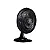 VENTILADOR TURBO MESA OSC 50CM PRETO 6 PAS CINZA 127V VENTISOL - Imagem 2