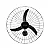 VENTILADOR PAREDE 60CM PRETO BIVOLT VENTISOL - Imagem 1