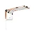 CHUVEIRO ACQUA DUO BRANCO C/ ROSE GOLD 127V 5500W LORENZETTI - Imagem 1
