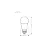 LAMPADA PERA TKL  60 9W 6500K BIV 803LM TASCHIBRA - Imagem 3
