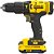 PARAFUSADEIRA E FURADEIRA 13MM 1/2" 20V C/ 2 BAT SCD711D2K-BR STANLEY - Imagem 2