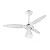 VENTILADOR TETO WIND LIGHT COPO 3 PAS INJ BRANCO 127V 3322 VENTISOL - Imagem 1