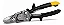 TOUGHBUILT TESOURA  AVIACAO PROFISSIONAL CURTO E RETA - Imagem 3