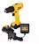 DEWALT PARAFUSADEIRA FURADEIRA 10MM 3/8" 2 BAT 12V C/ BOLSA DCD700C2-BR - Imagem 1