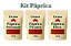 Kit Páprica 100% pura 250 gr cada - Doce, Picante e Defumada - Imagem 1